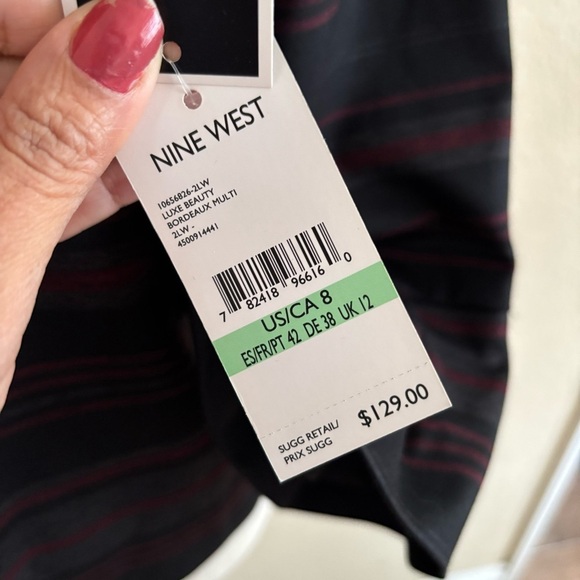 Nine West Stretch Blazer jacket Size 8 NEW - Picture 10 of 10